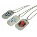 Stainless Steel Mirrored Dog Tag